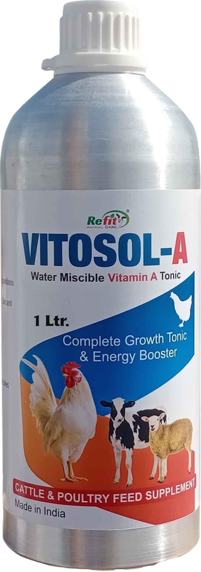 refit animal care Veterinary Vitamin A Liquid Supplement for Poultry, Cattle, Cow and Livestock Animals Pet Health Supplements-picture-44
