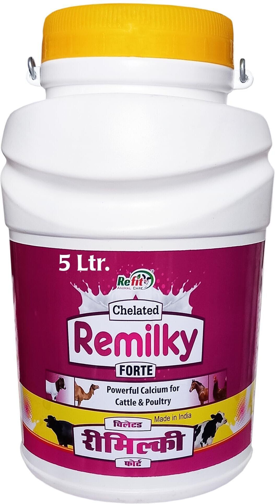 refit animal care Liquid Calcium For Cow, Cattle, Buffalo, Goat & Sheep & Farm Animals, Remilky Pet Health Supplements-picture-12