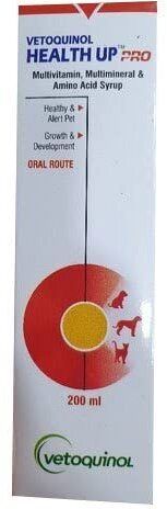 vetoquinol Health UP PRO 200 ML, Multivitamin , Multimineral Syrup Pet Health Supplements-picture-25