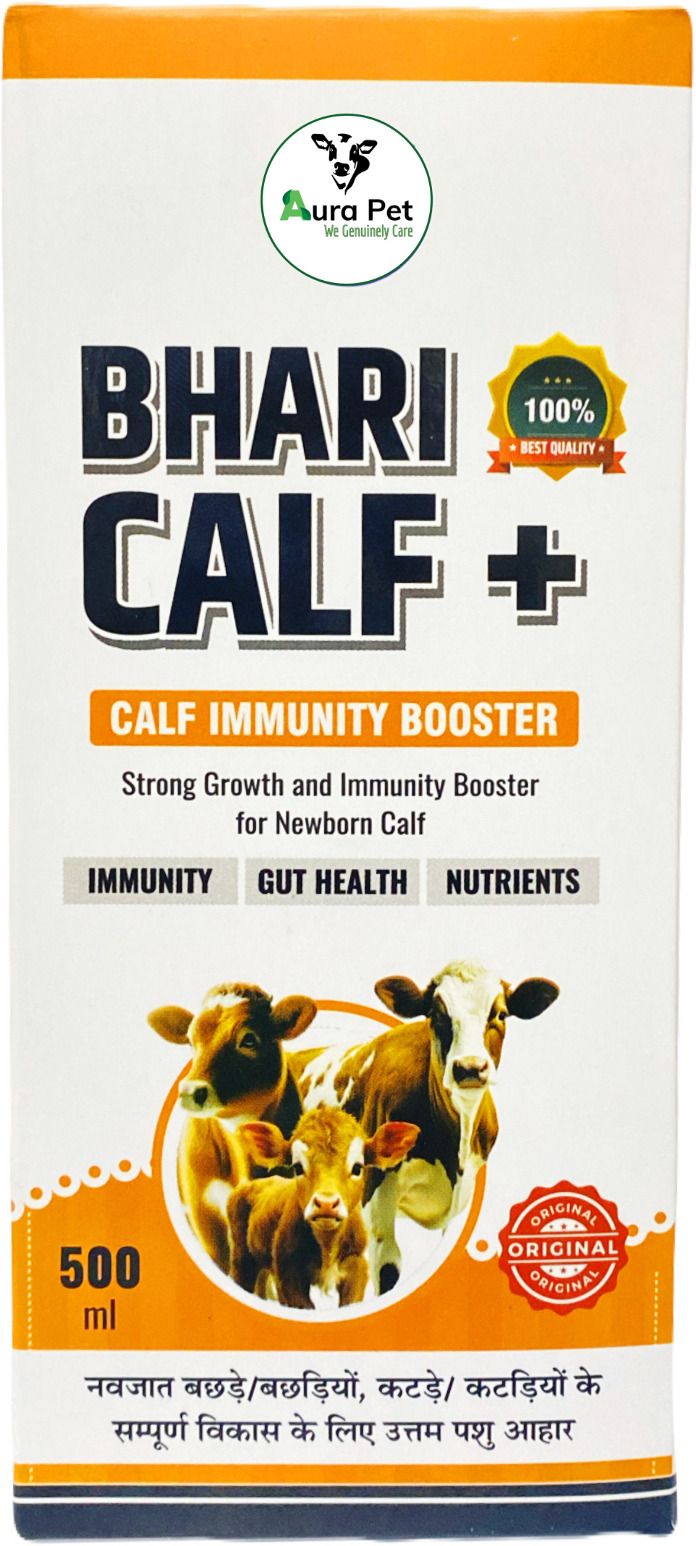 aura pet Bhari Calf 500ML Calf Booster for Animals Pet Health Supplements-picture-36