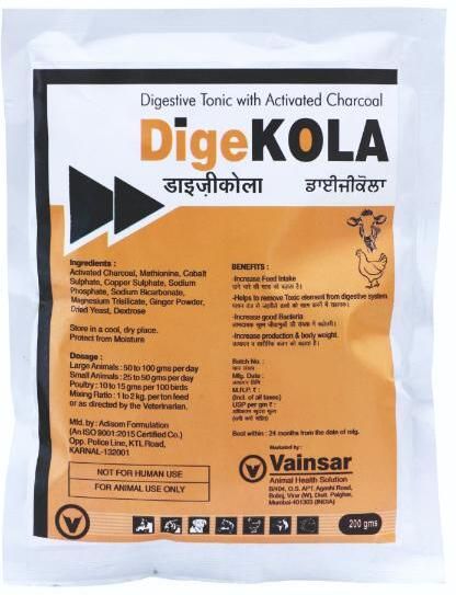 Digestive Tonic with Activated Charcoal | 200 gm Pet Health Supplements-image-17