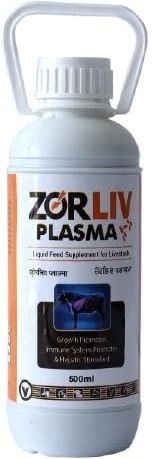 (ज़ोरलिव प्लाजमा) |तरल फीड सप्लीमेंट् | सभी मवेशियो के लीवर व रक्त प्लासमा Pet Health Supplements