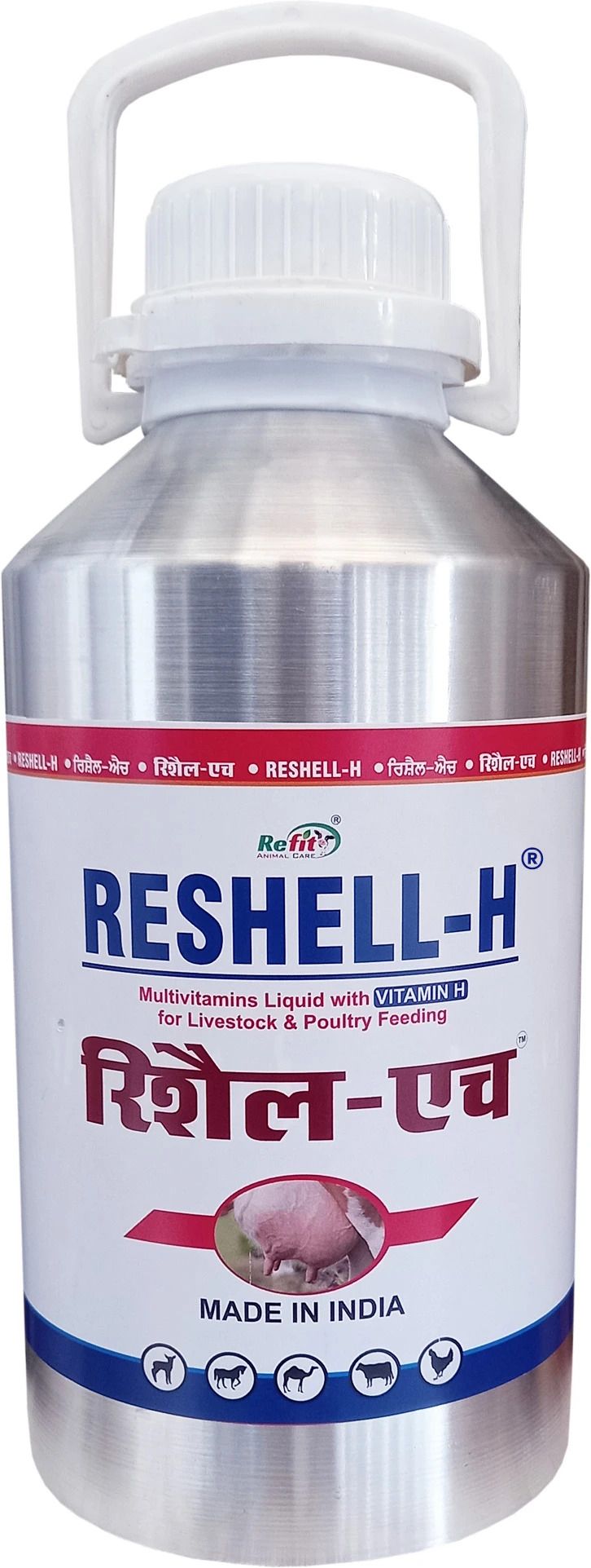 refit animal care Vitamin H for Cow, Buffalo, Birds, Cattle & Poultry Multivitamins H, E, A & D3 Pet Health Supplements-picture-21