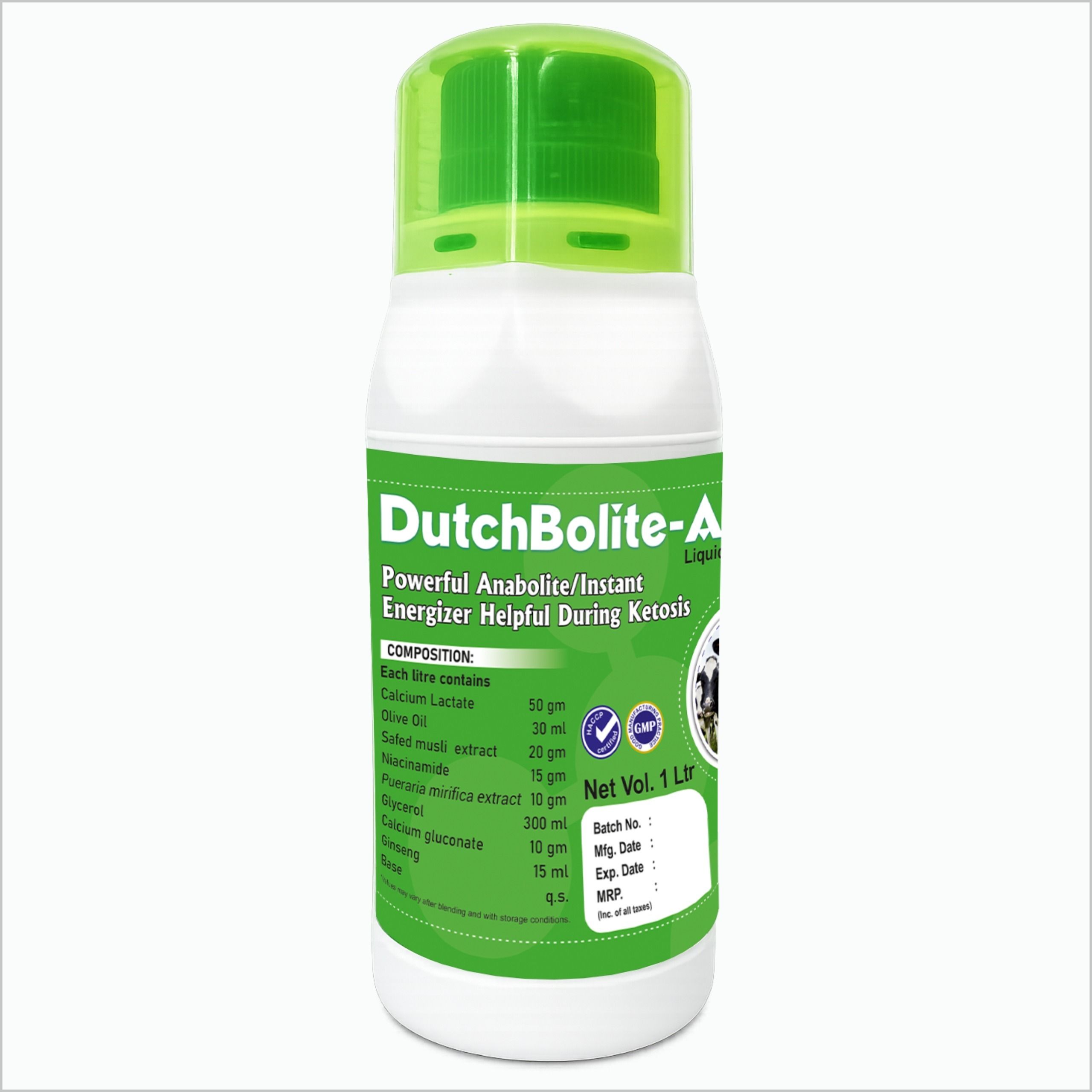 aminorich nutrients bv DutchBolite-A Liquid 1L| Improves Energy, Appetite & Productivity Pet Health Supplements-picture-27
