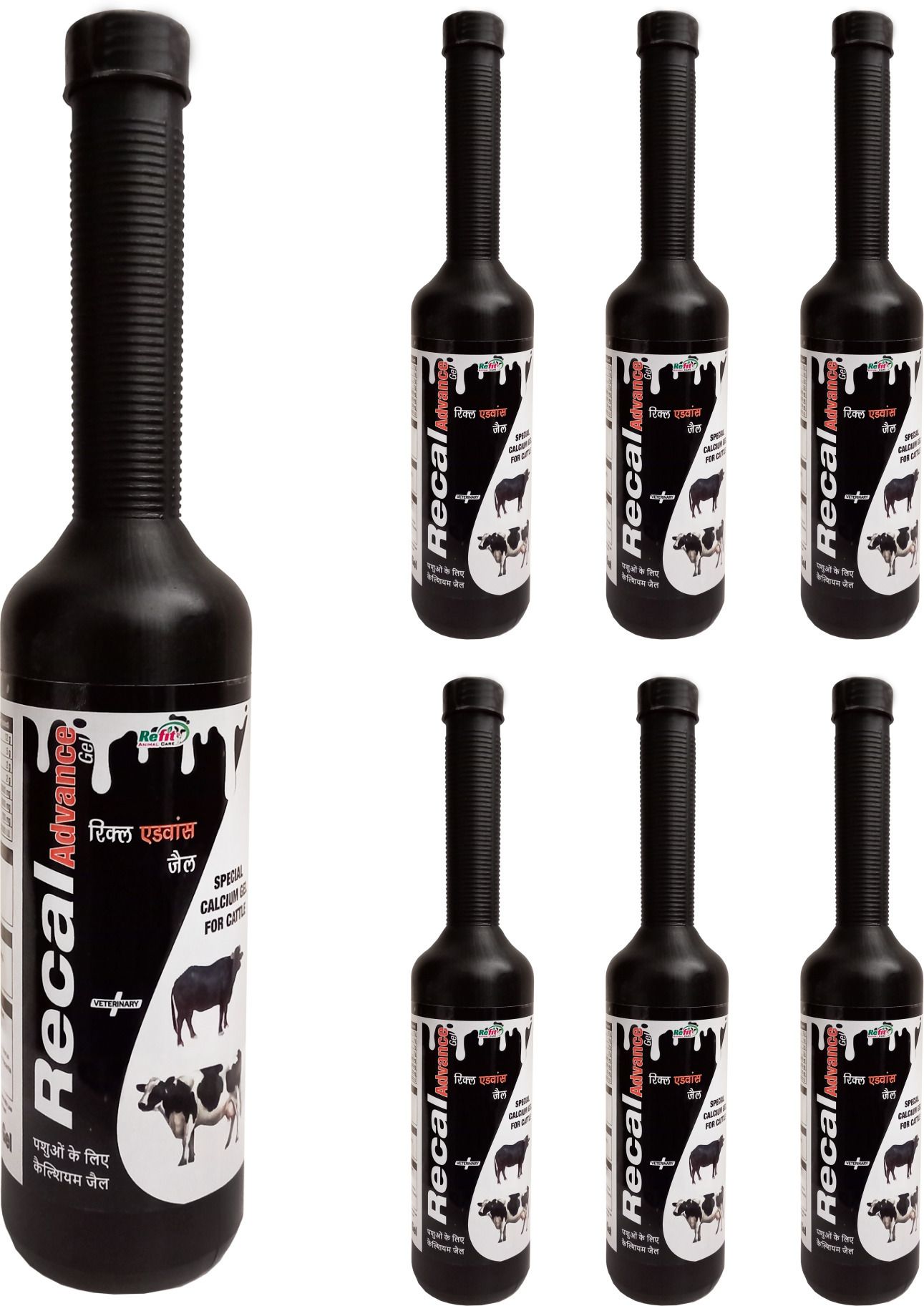 refit animal care Calcium Gel For Cow, Buffalo, Cattle & Farm Animal, Recal Advance Gel Pet Health Supplements-picture-33