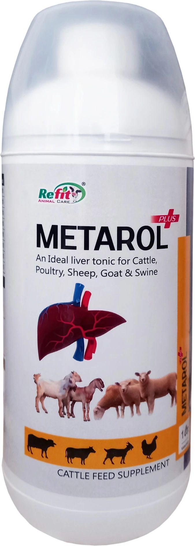 refit animal care Liver Tonic Supplement for Cattle, Poultry, Cow, & Farm Animals Pet Health Supplements-picture-30