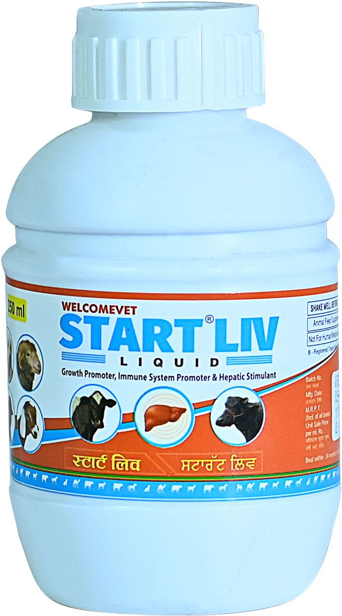 welcomevet Start LIV Liquid for Cattle | Liver Tonic & Appetite Support Pet Health Supplements-picture-26