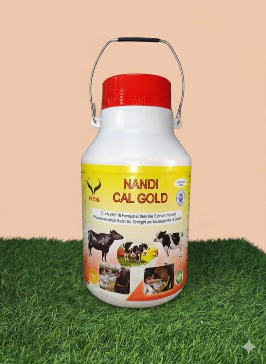 nandi Cow Calcium 5 Lit Cow,Buffalo Feed Supplement for Higher Growth Milk Production Pet Health Supplements-picture-36