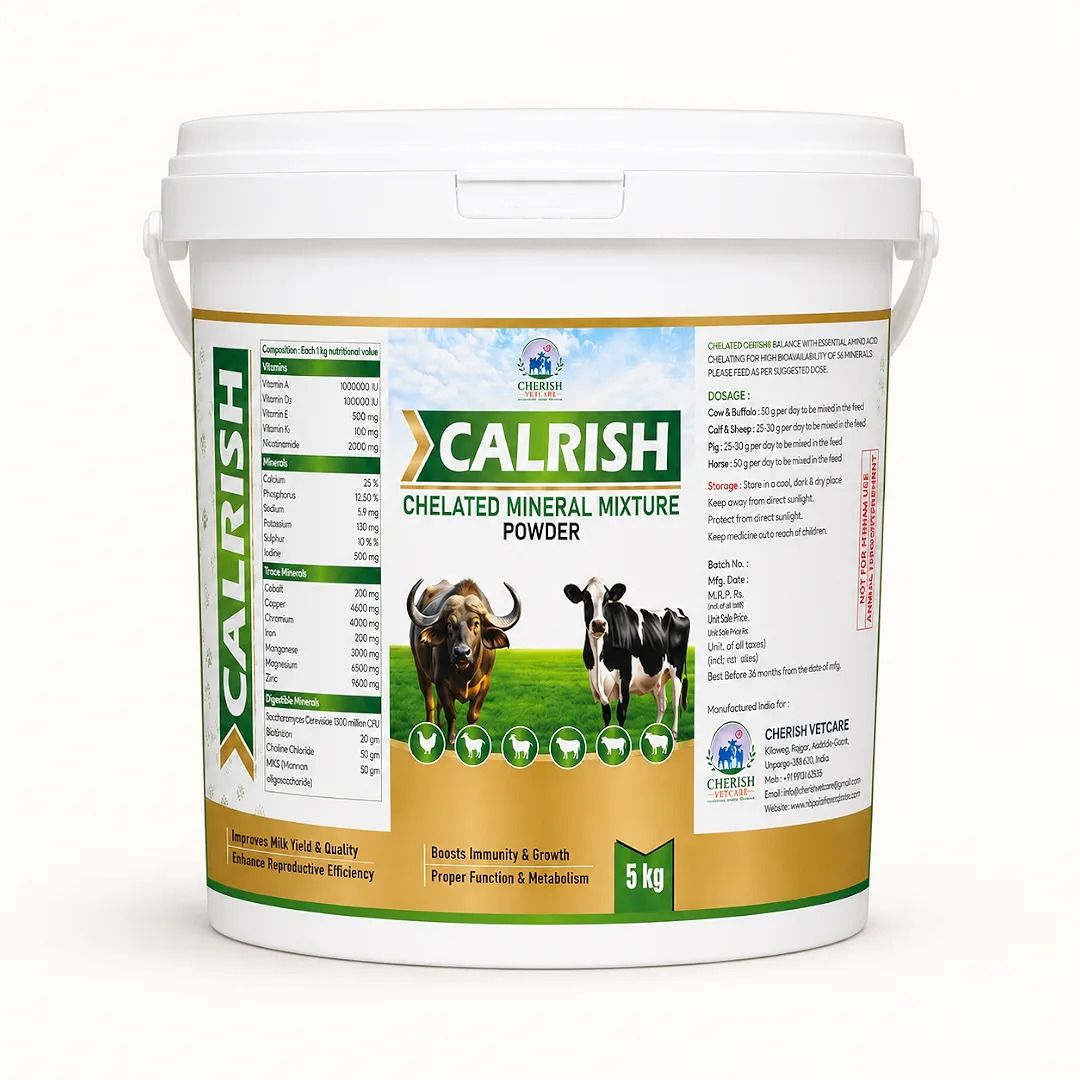 tepals formulations CALRISH Chelated Mineral Mixture Powder for Cattle, Buffalo, Goat, Sheep & Cow Pet Health Supplements-picture-17