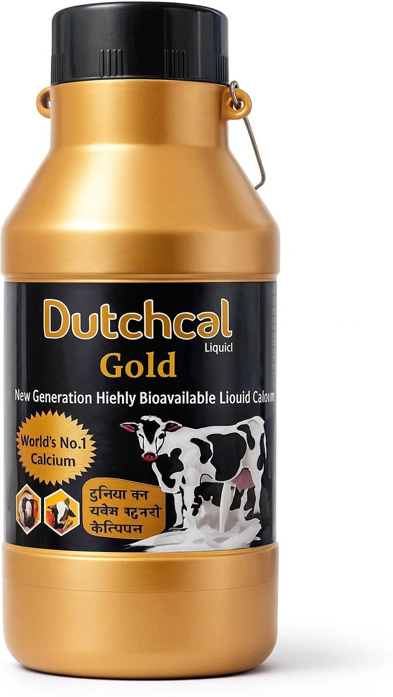 Dutchcal Gold Liquid Calcium Mineral Supplement for Cattle, Buffalo, Goat, Sheep Pet Health Supplements-image-36