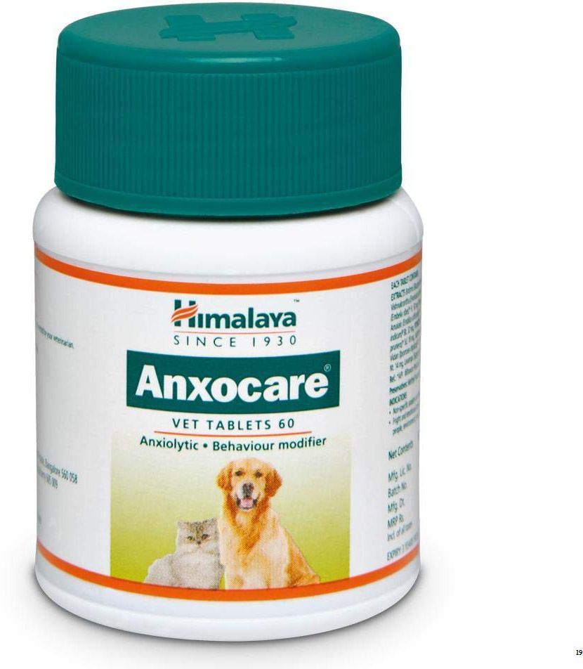 Anxocare Relaxation Tablets for Dogs | Separation Anxiety & Barking | 60 Tablets Pet Health Supplements-image-36