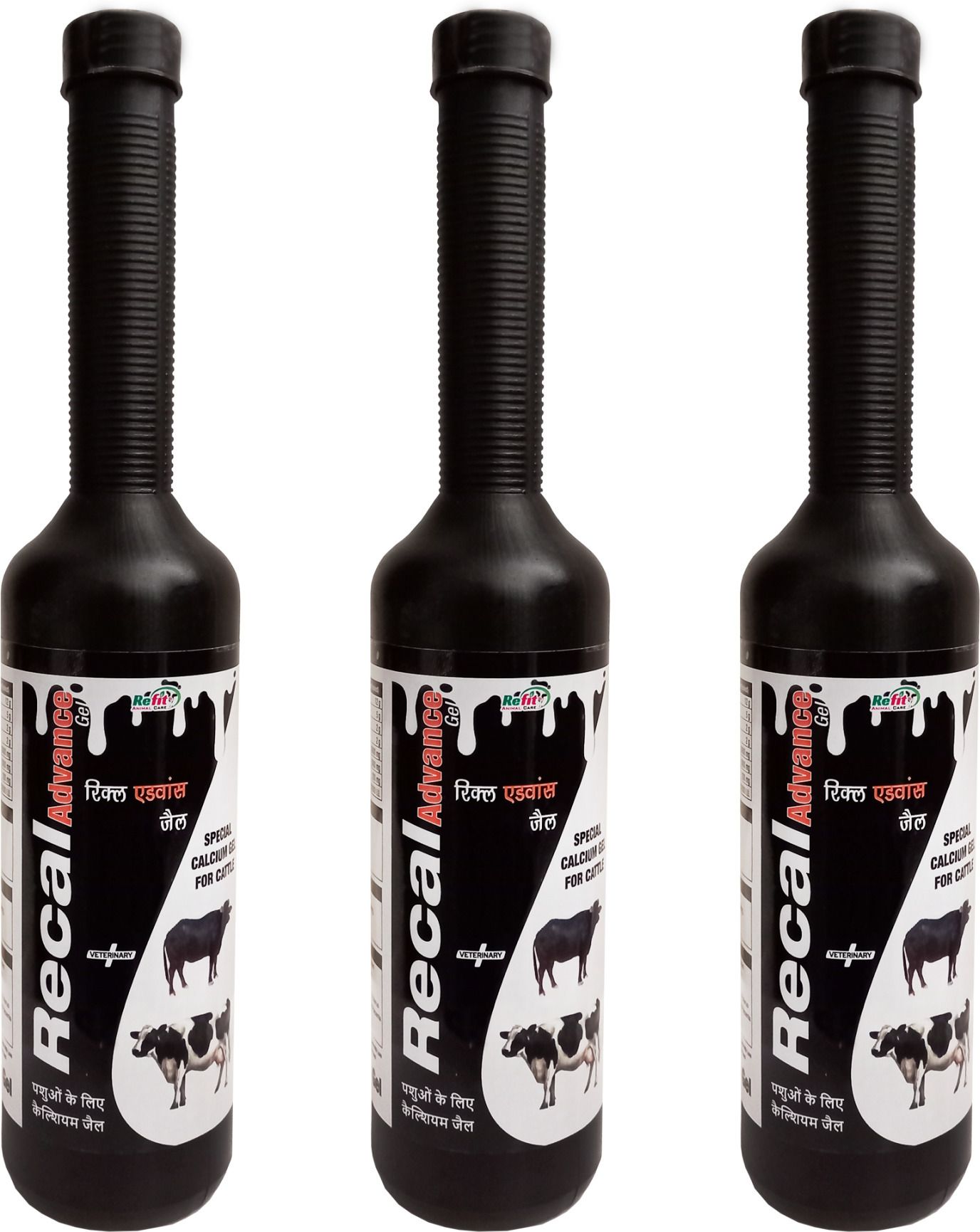 refit animal care Calcium Gel For Cow, Buffalo, Cattle & Farm Animal, Recal Advance Gel Pet Health Supplements-picture-28
