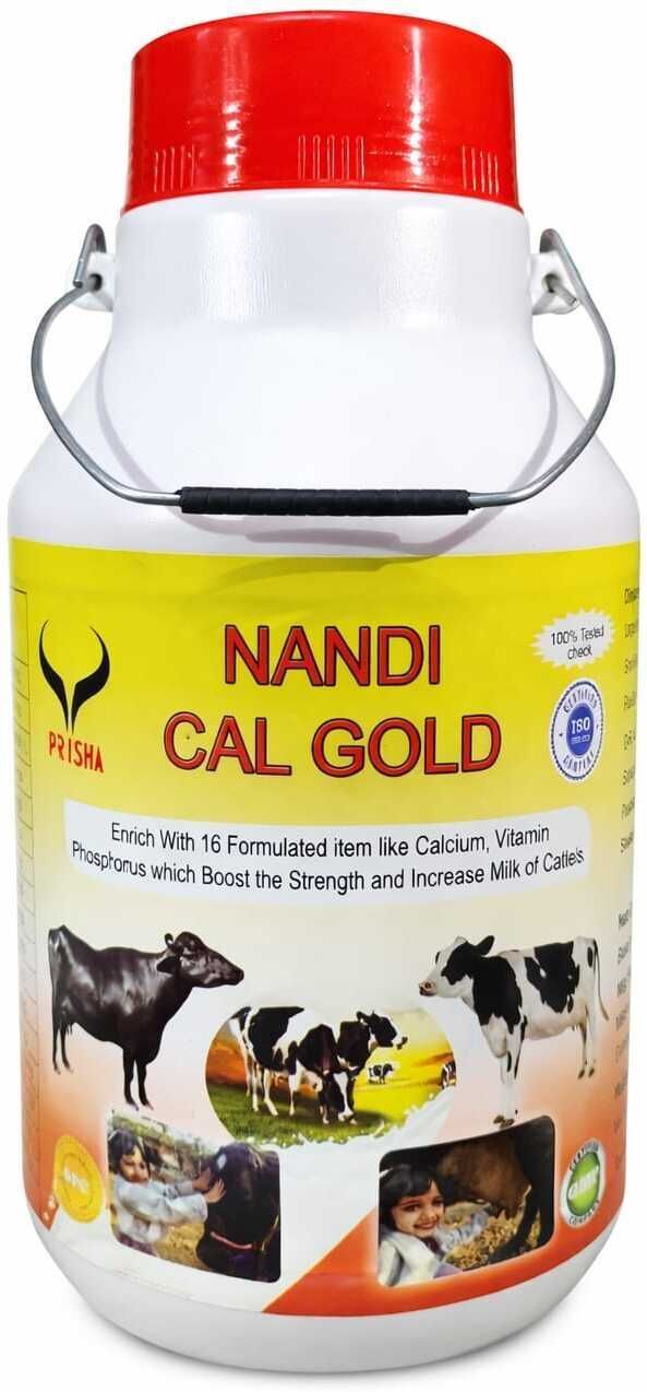 prisha Nandi Cow Cal Lit,also Buffalo Feed Supplement for Higher Growth Milk Production Pet Health Supplements-picture-31