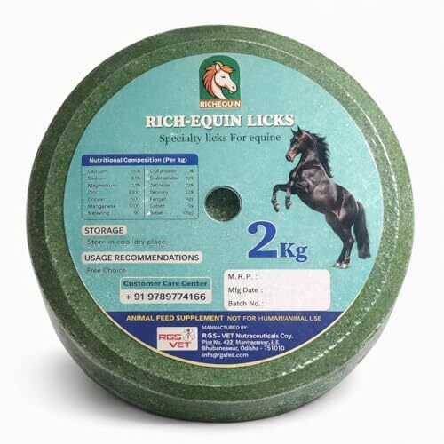 Rich Min Lick – Mineral Supplement for Horses Pet Health Supplements-image-16