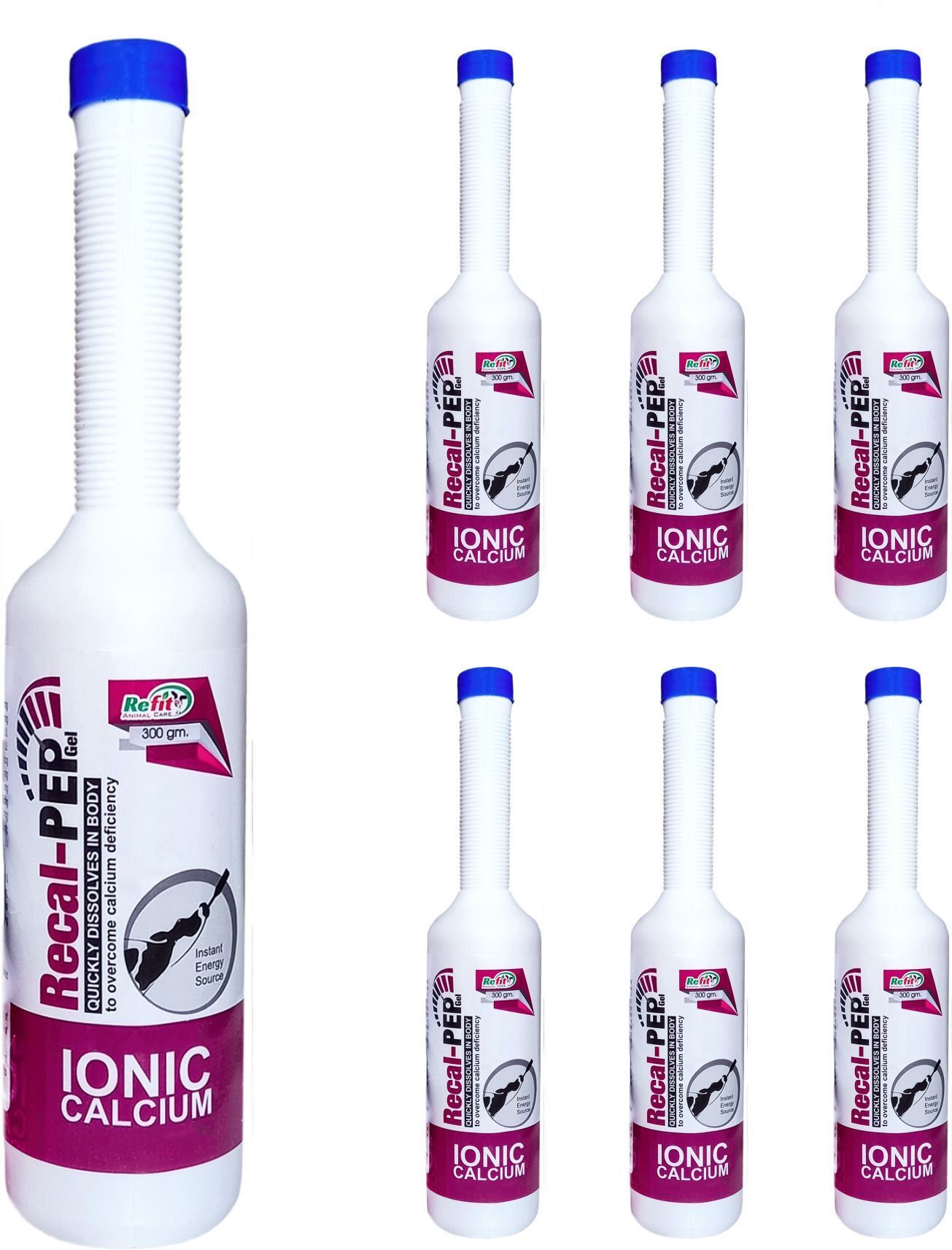 refit animal care Oral Calcium Gel For Cow, Cattle, Buffalo & Farm Animal, Recalpep Gel Pet Health Supplements-picture-19
