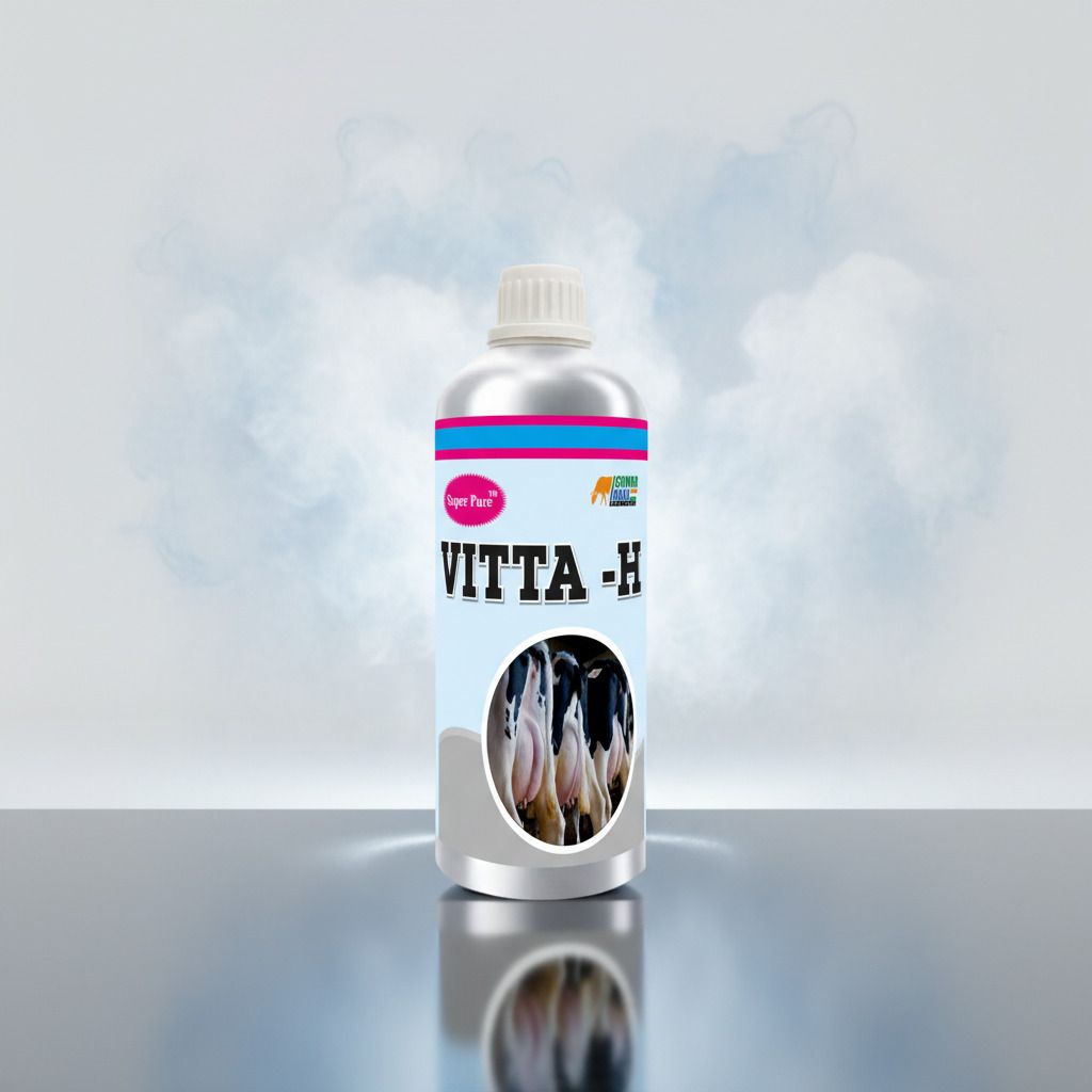 Vitta-H | Multivitamin & Herbal Health Tonic for Cows, Buffaloes, Goats, Sheep Pet Health Supplements