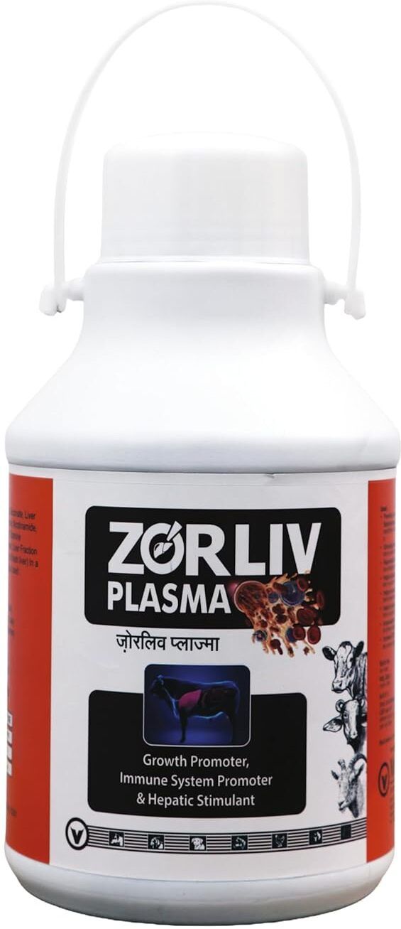 Liquid Feed Supplement | Supports Liver and Blood Plasma Health in All Cattles | Pet Health Supplements