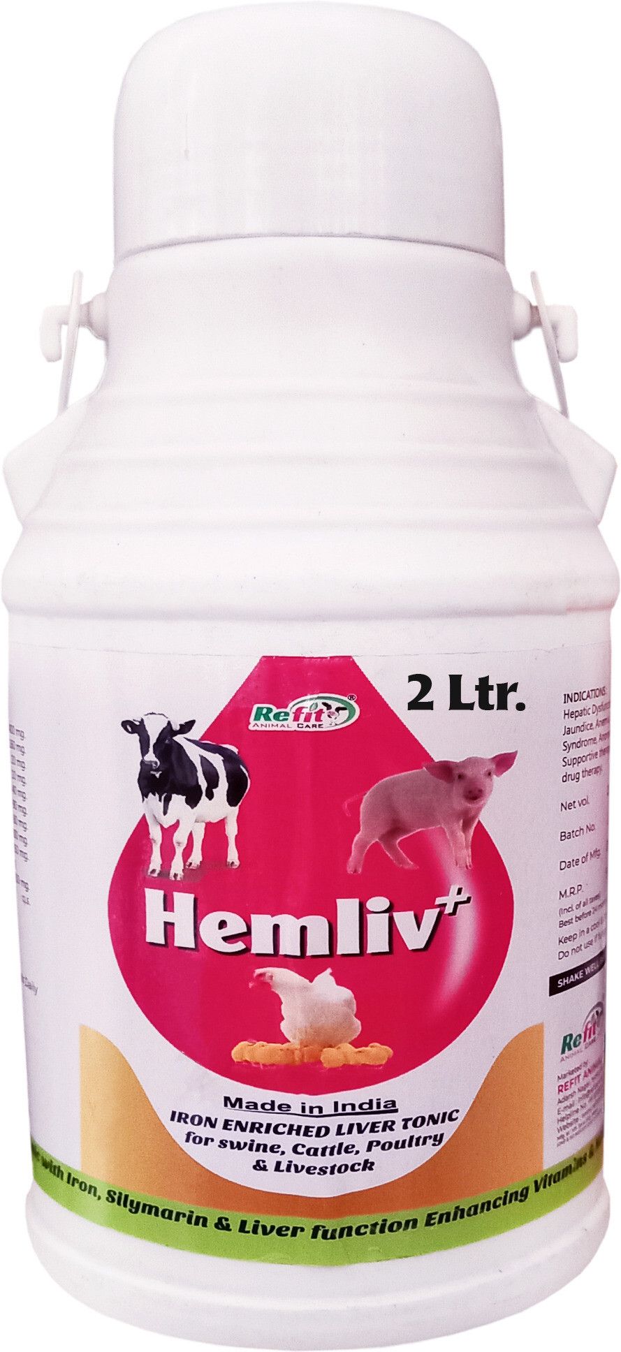 Iron Liver Tonic For Cattle, Swine & Poultry Pet Health Supplements-image-7