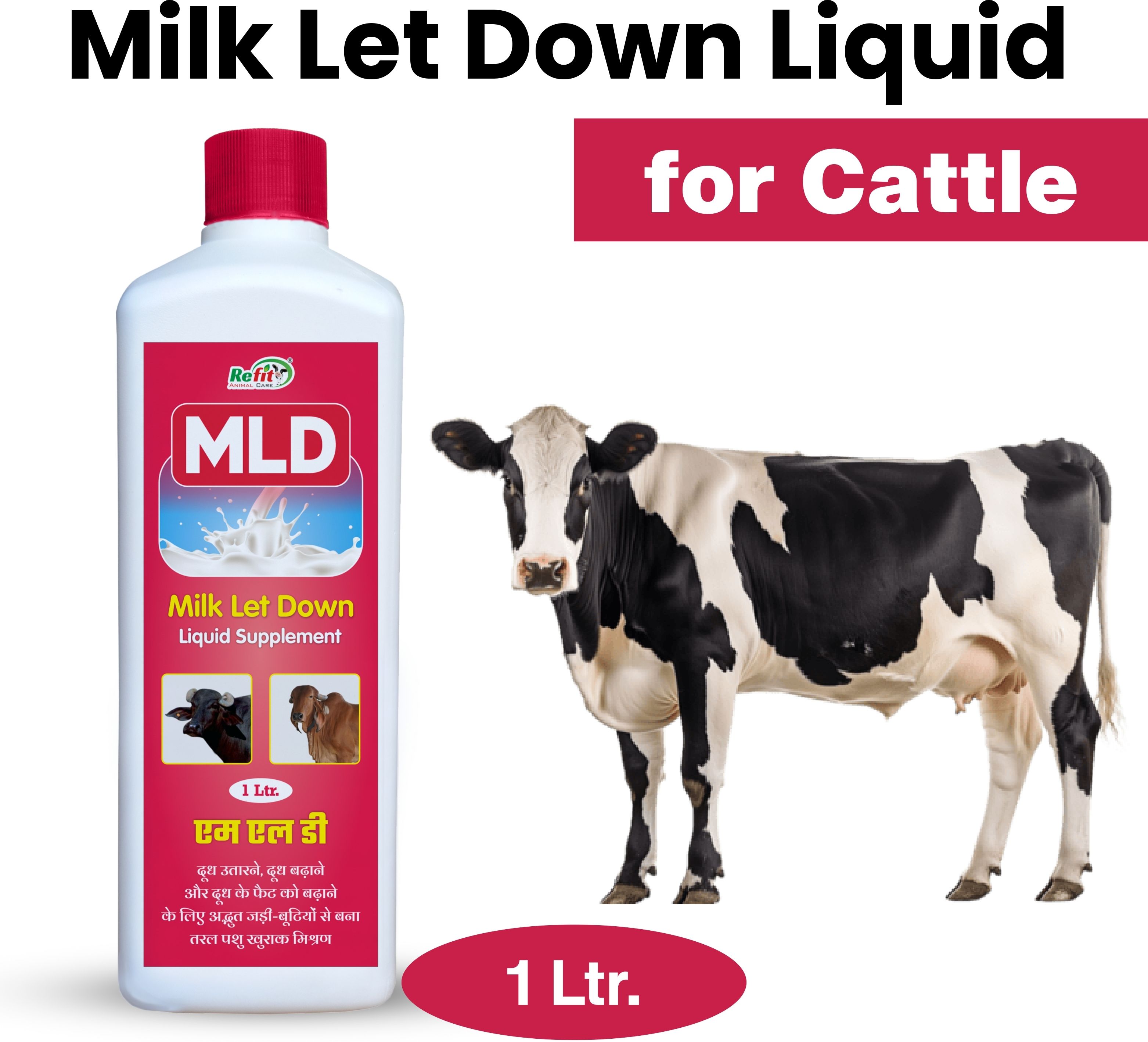 Feed Supplement to Easy Let Down Milk in Cow, Cattle and Farm Animals Pet Health Supplements-image-28