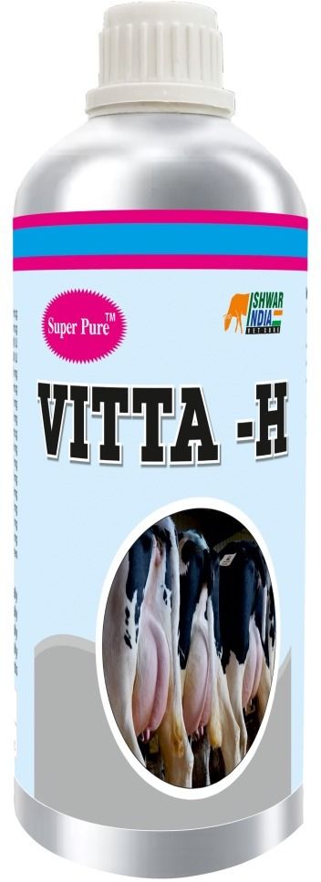 super pure Vitta-H | Multivitamin & Herbal Health Tonic for Cows, Buffaloes, Goats, Sheep Pet Health Supplements-picture-18