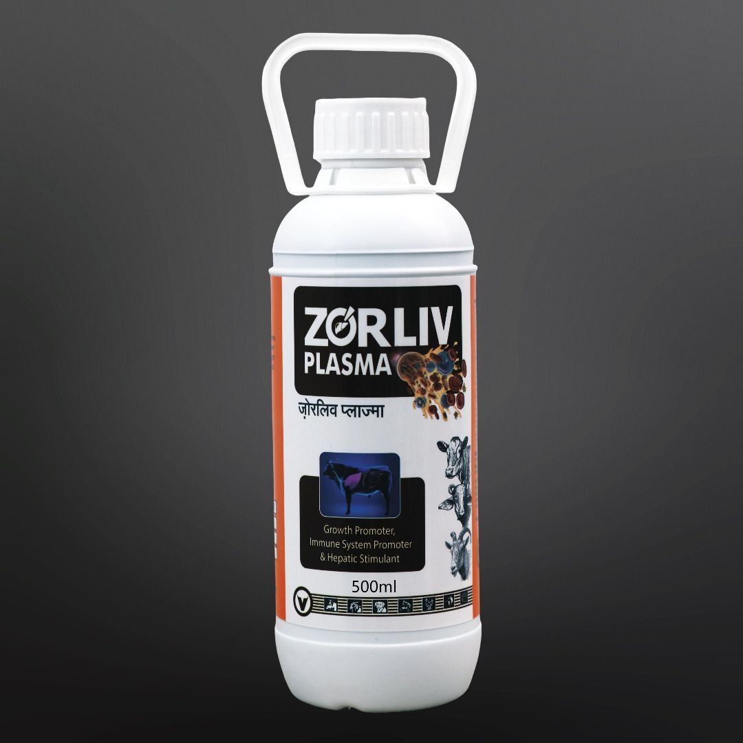 (ज़ोरलिव प्लाजमा) |तरल फीड सप्लीमेंट् | सभी मवेशियो के लीवर व रक्त प्लासमा के लिए Pet Health Supplements