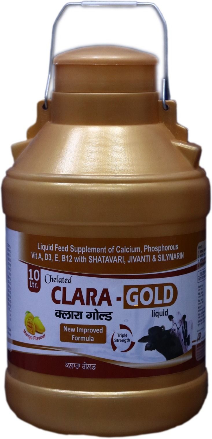 CLARA-GOLD triple strength Calcium-10 LITRE Pet Health Supplements-image-36