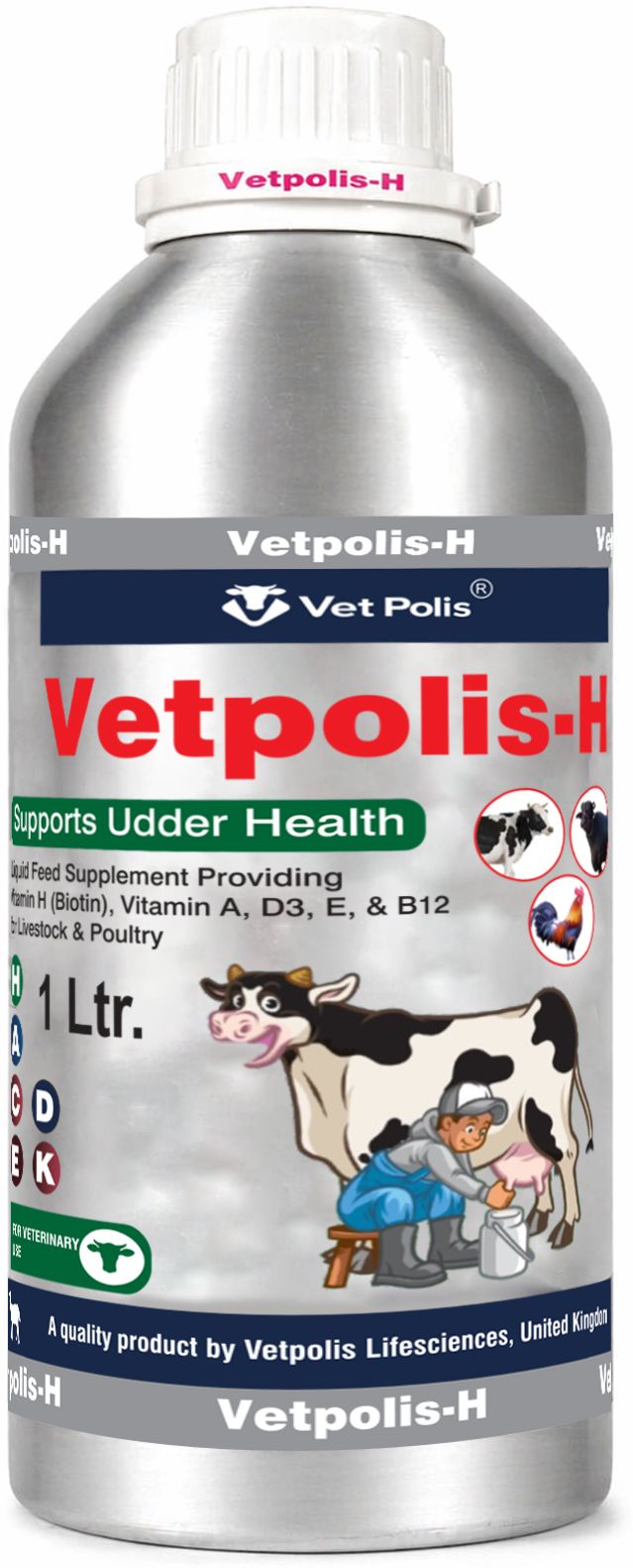 vetpolis Udder Health Syrup for Cows, Buffaloes, Goat, Sheep, Camels, Pigs & Milk Letdown Pet Health Supplements-picture-13
