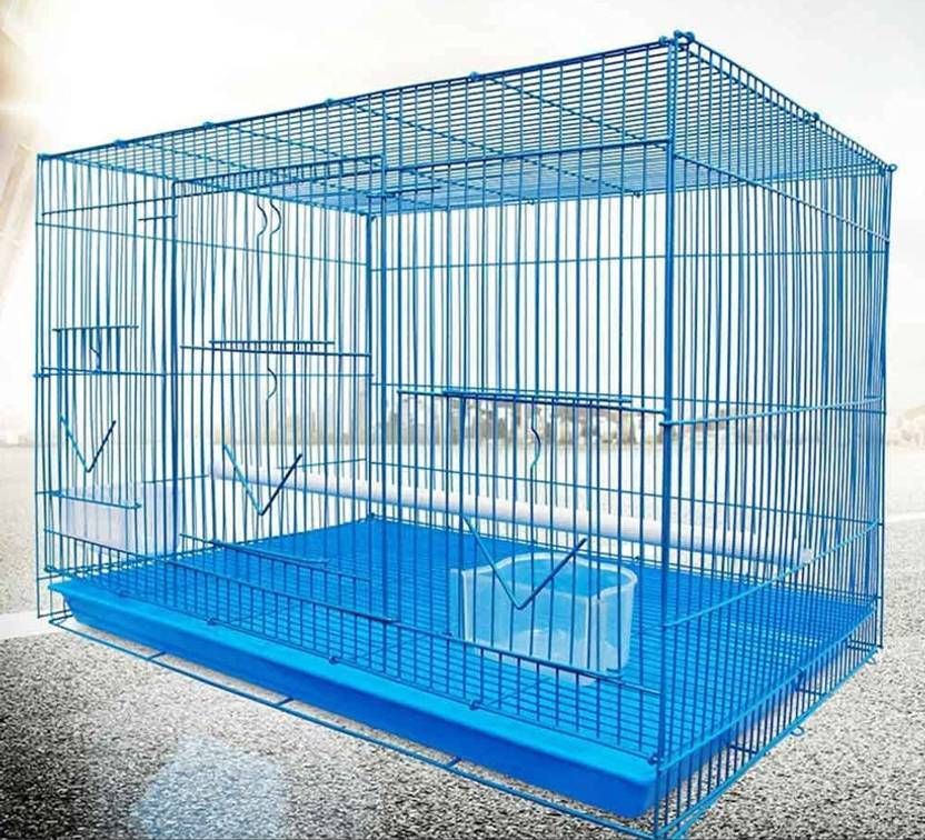 petjoy 2 Feet Birds Cage, Big House for Parrot, Rabbit and Small Pet Bird, Rabbit, Lizard, Mouse, Bird Cage-picture-31