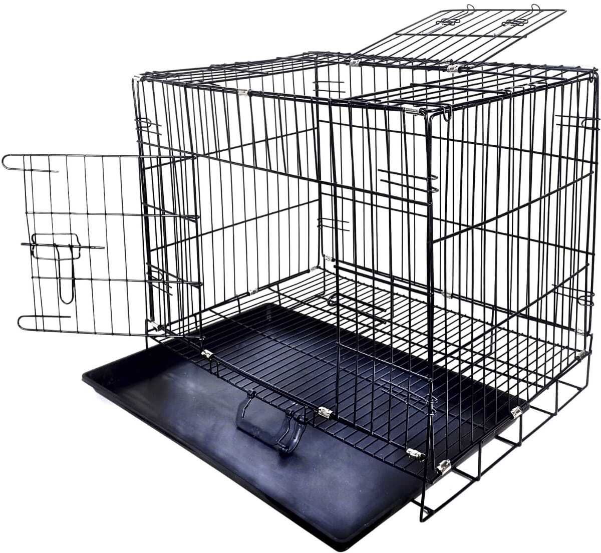 petkart Pet Cage - Black - 30inch, Suitable for Hard Crate Pet Crate-picture-22