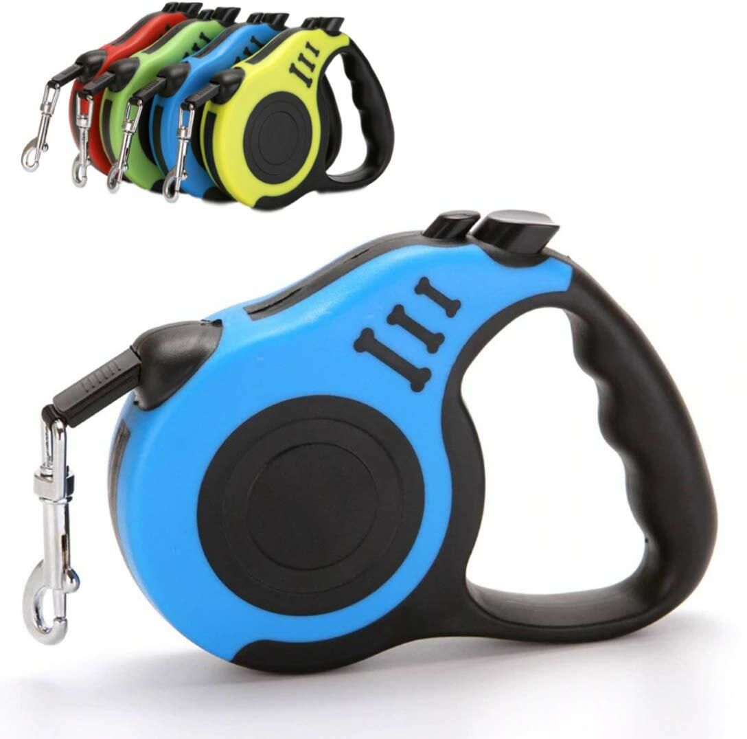 rvpaws Dog Leash Automatic Flexible Dog Puppy Cat Traction Rope Belt Upto 15 kg Pet 15 cm Dog Cord Leash-picture-39