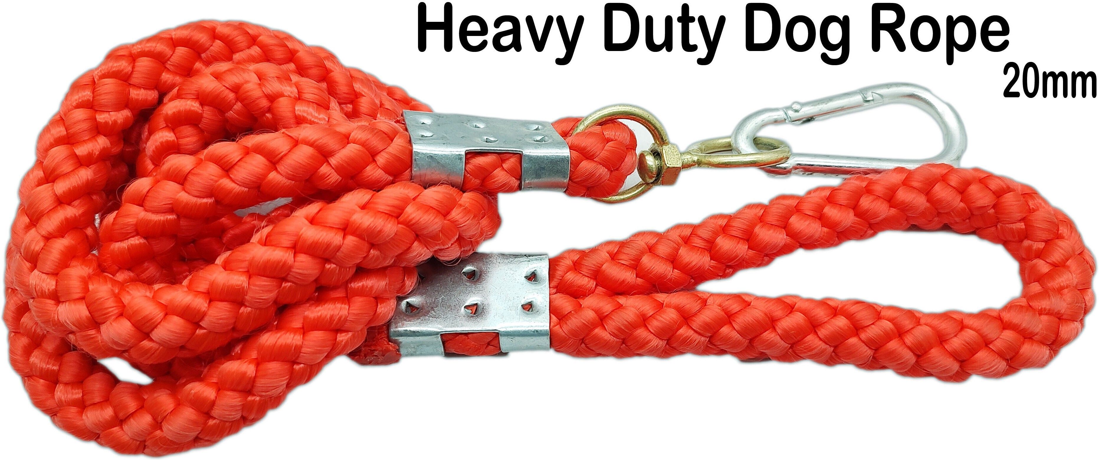 millions joy Dog Leash Heavy Duty Rope Leashes training For all Dangerous Dogs 16mm (6 Feet) 182 cm Dog Cord Leash-picture-19
