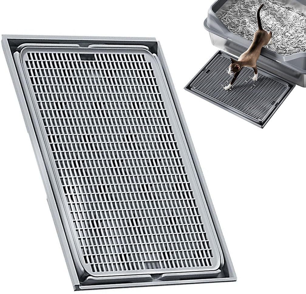 elephantboat Cat Litter Tray Mesh Grid Detachable Cat Waste Collector Pet Litter Tray Refill-picture-13