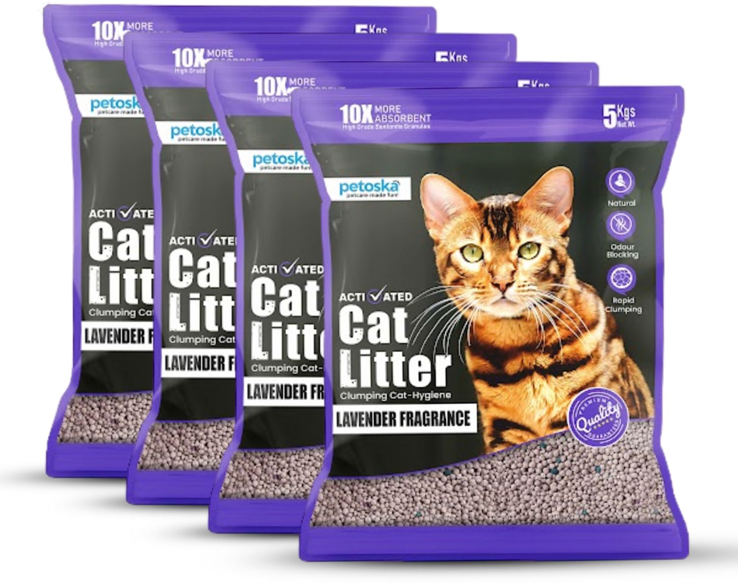 Lavender Fragrance Pet Litter Tray Refill-image-2