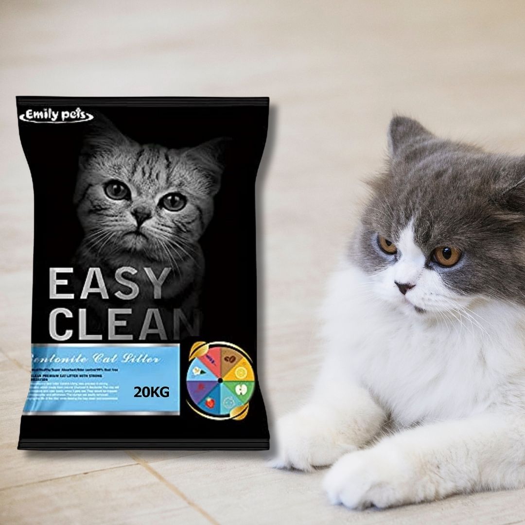 emily pets Lemon Scented Cat Litter - 25L Bag for Superior Freshness for Your Cat Pet Litter Tray Refill-picture-38