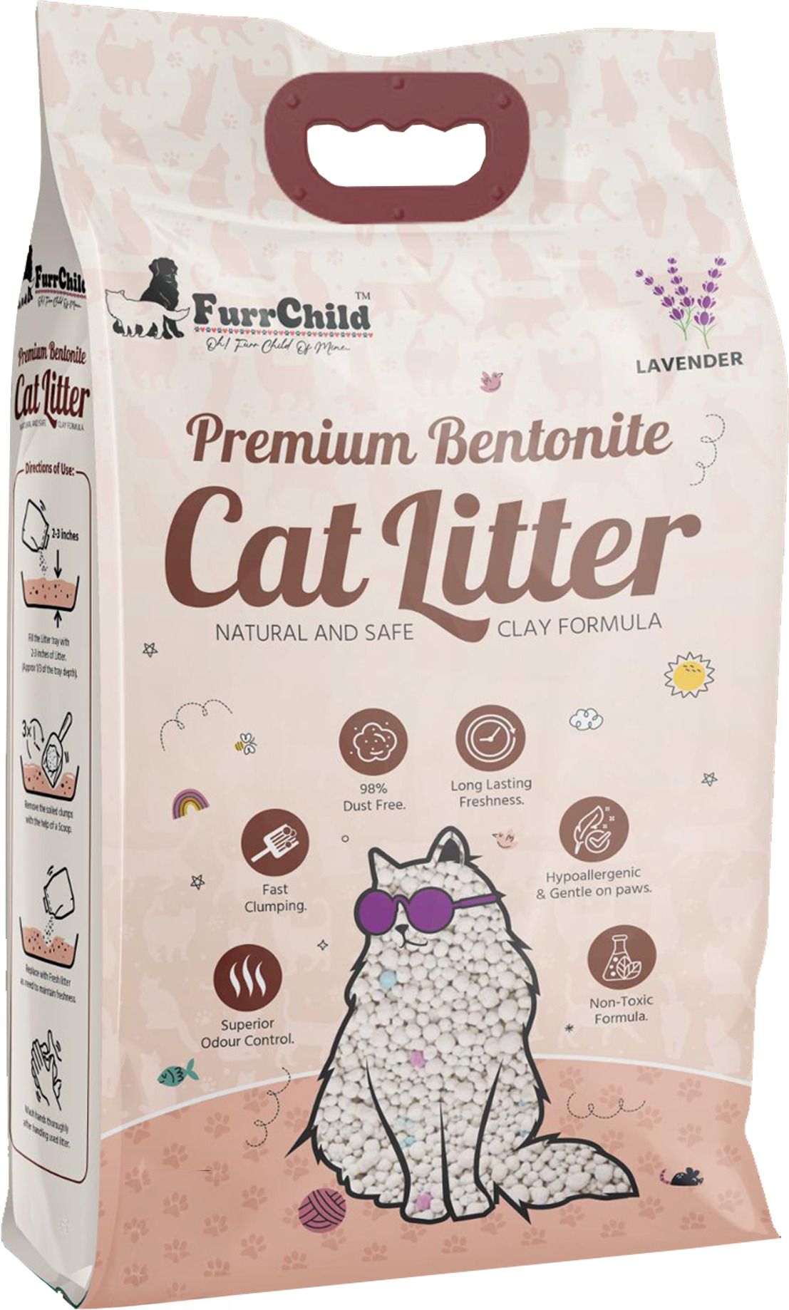 Bentonite Cat Litter 5 kgs Pet Litter Tray Refill-image-25