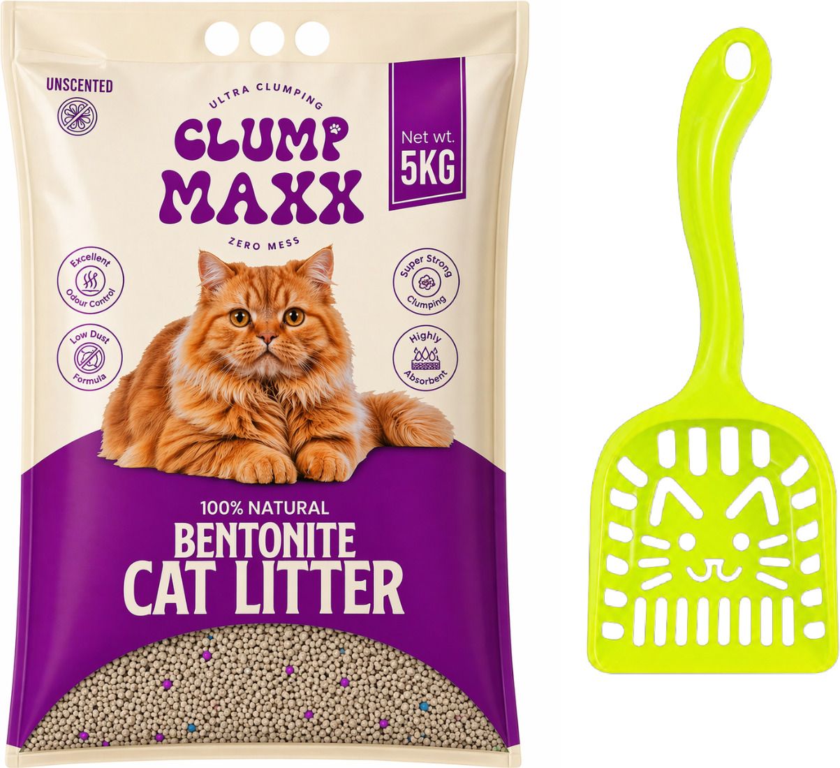 Cat Litter 5 kg With Free Scooper Pet Litter Tray Refill-image-29