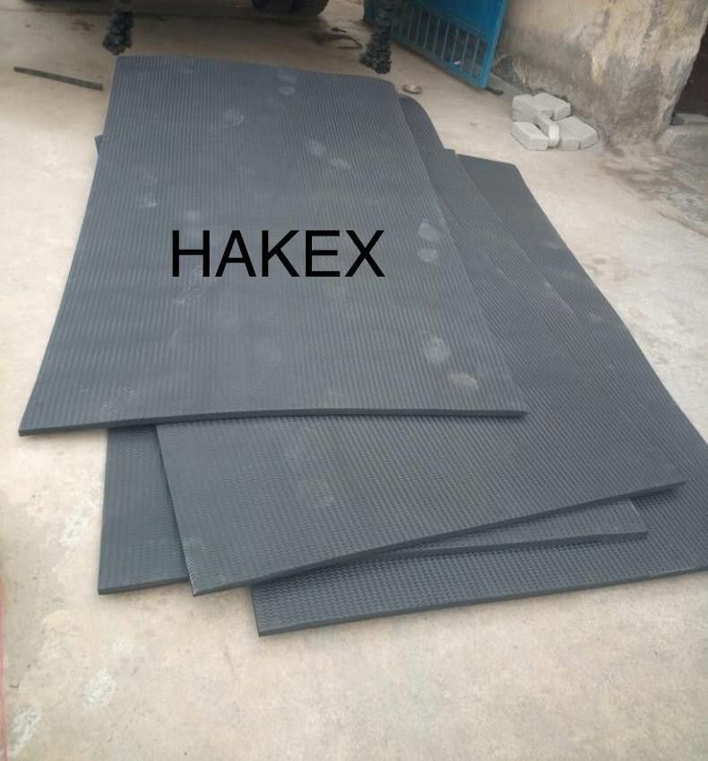 hakex COW MAT-Waterproof Rubber-Black15 (Mat 8*5 Feet) BPA Free For Horse- | Cow, Dog, Hamster, Guinea Pig, Miniature Pig Pet Mat-picture-25