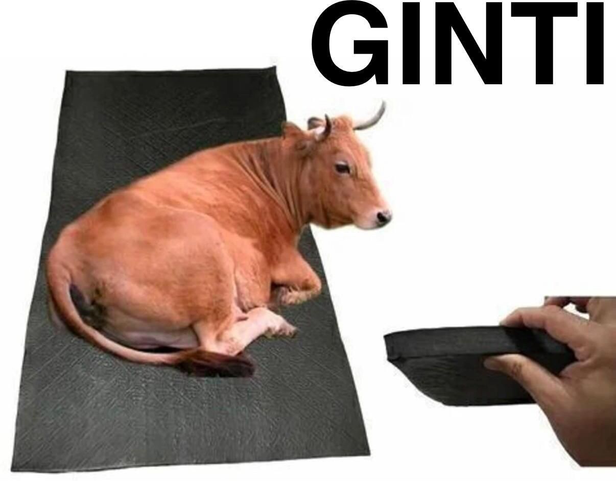 ginti Farm Comfort Rubber Mat for Cows and Buffaloes Cat, Cow, Dog, Guinea Pig, Hamster, Miniature Pig, Rabbit, Tortoise Pet Mat-picture-43