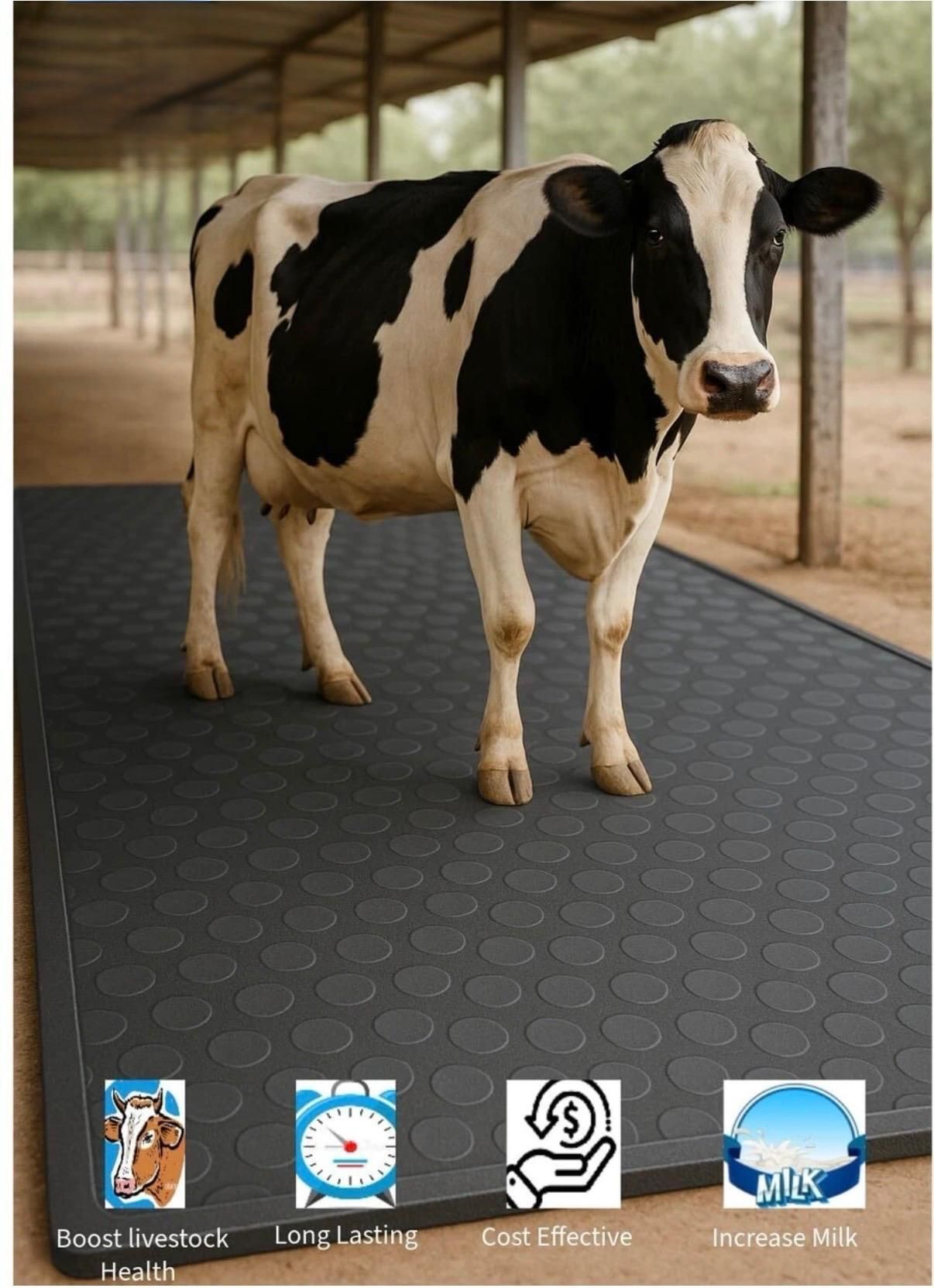 ginti MaxComfort Cow Mat Soft Cushion Support for Cattle and Buffaloes Cat, Cow, Dog, Guinea Pig, Hamster, Miniature Pig, Rabbit, Tortoise Pet Mat-picture-17
