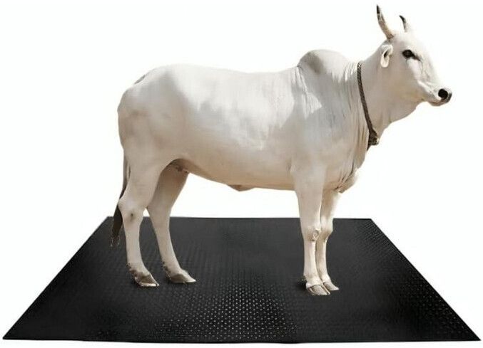 COW Mat_Waterproof Rubber Mat 8*5 Feet BPA Free For Horse- | Cow, Dog, Hamster, Guinea Pig, Miniature Pig Pet Mat-image-21
