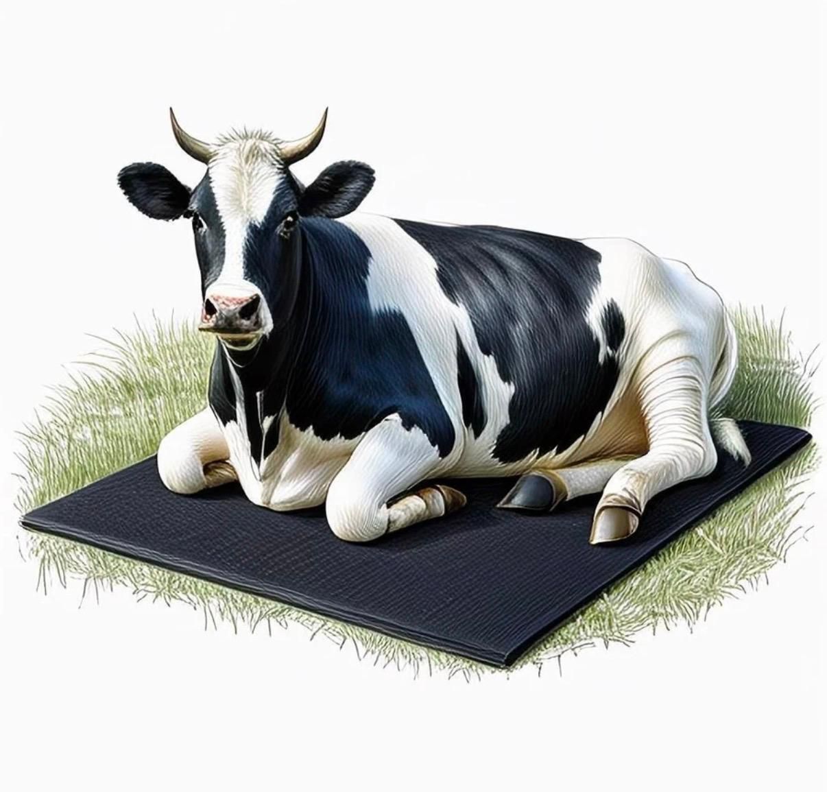 ginti Dairy Dream Cow Mat Soft Resting Surface for Livestock Cat, Cow, Dog, Guinea Pig, Hamster, Miniature Pig, Rabbit, Tortoise Pet Mat-picture-13