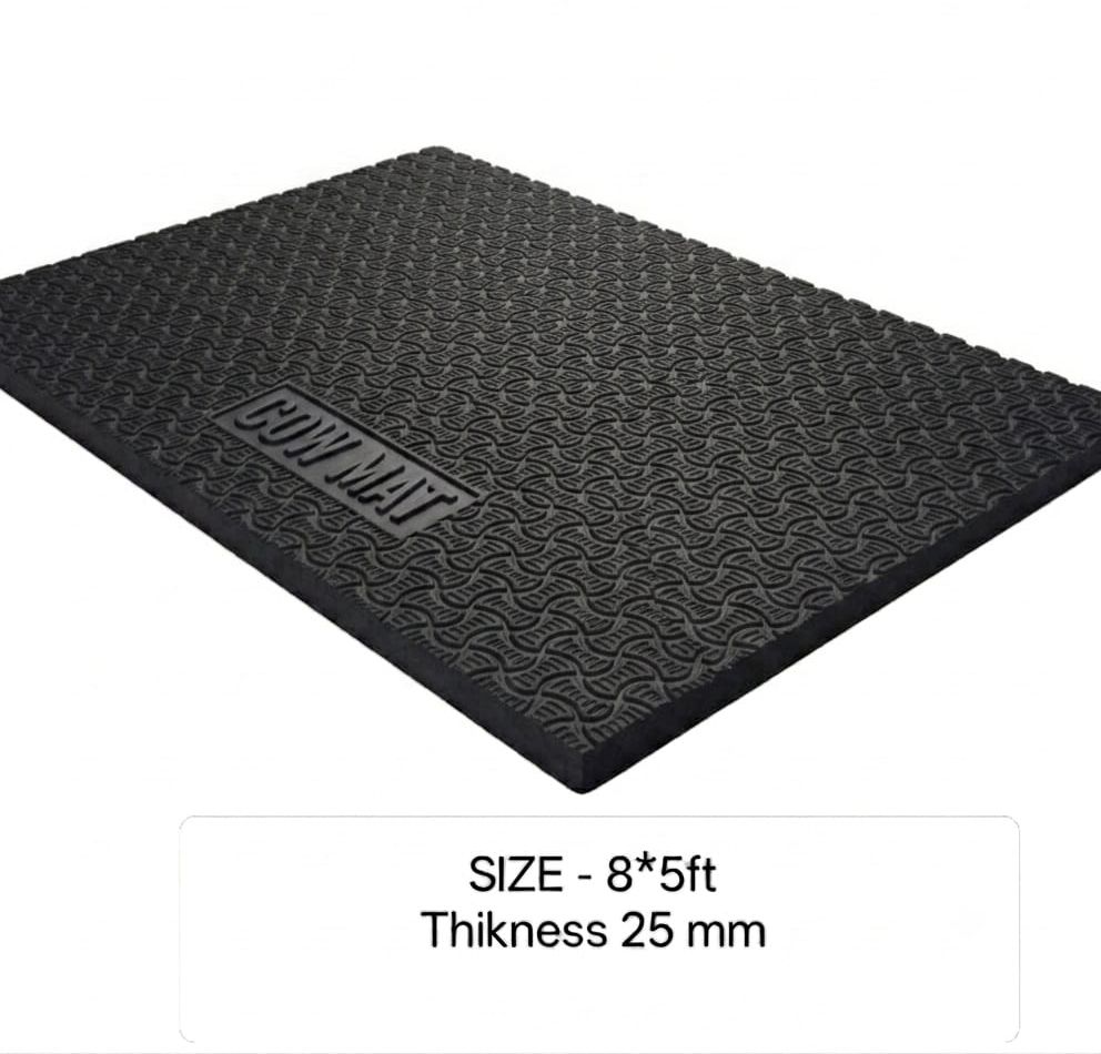 jindalmat PREMIUM MAT FOR ALL ANIMAL'S SIZE-8*5ft,BPA FREE, WATERPROOF, 25MM HEAVY THIK Cow, Hamster Pet Mat-picture-46