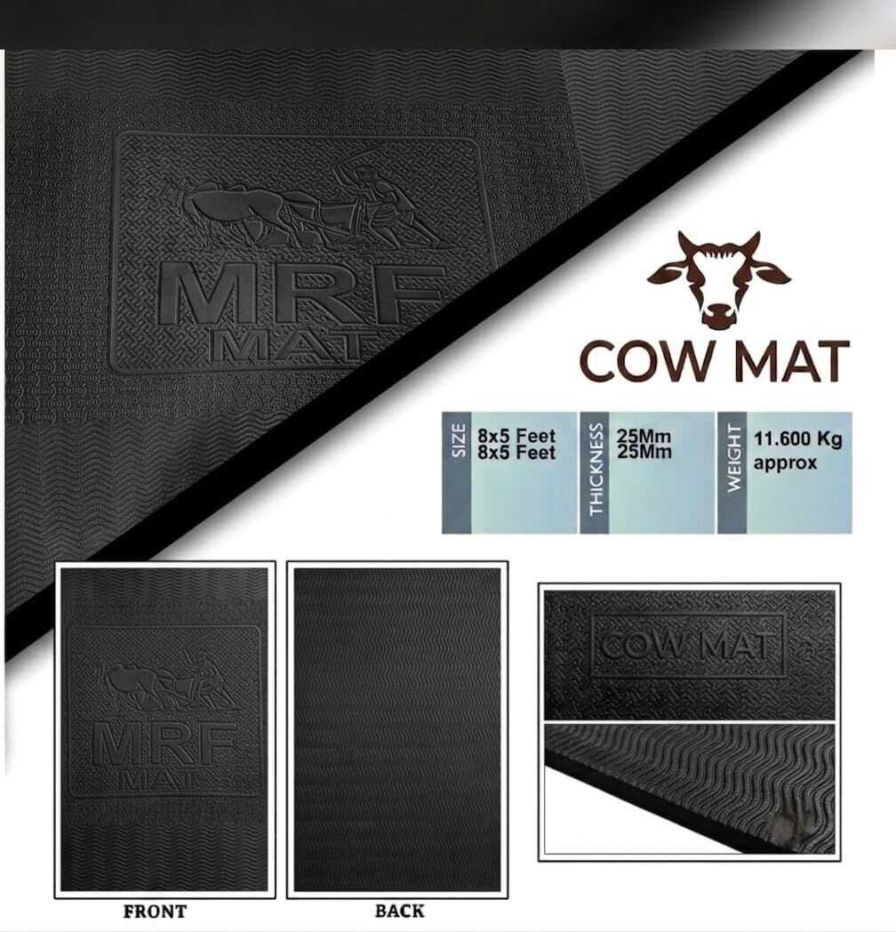 mrfmat Cow Mat Premium Rubber|8x5Fft 25mmThick,Waterproof,Anti-Slip|DairyFarm,Buffalo Cow, Hamster Pet Mat-picture-39