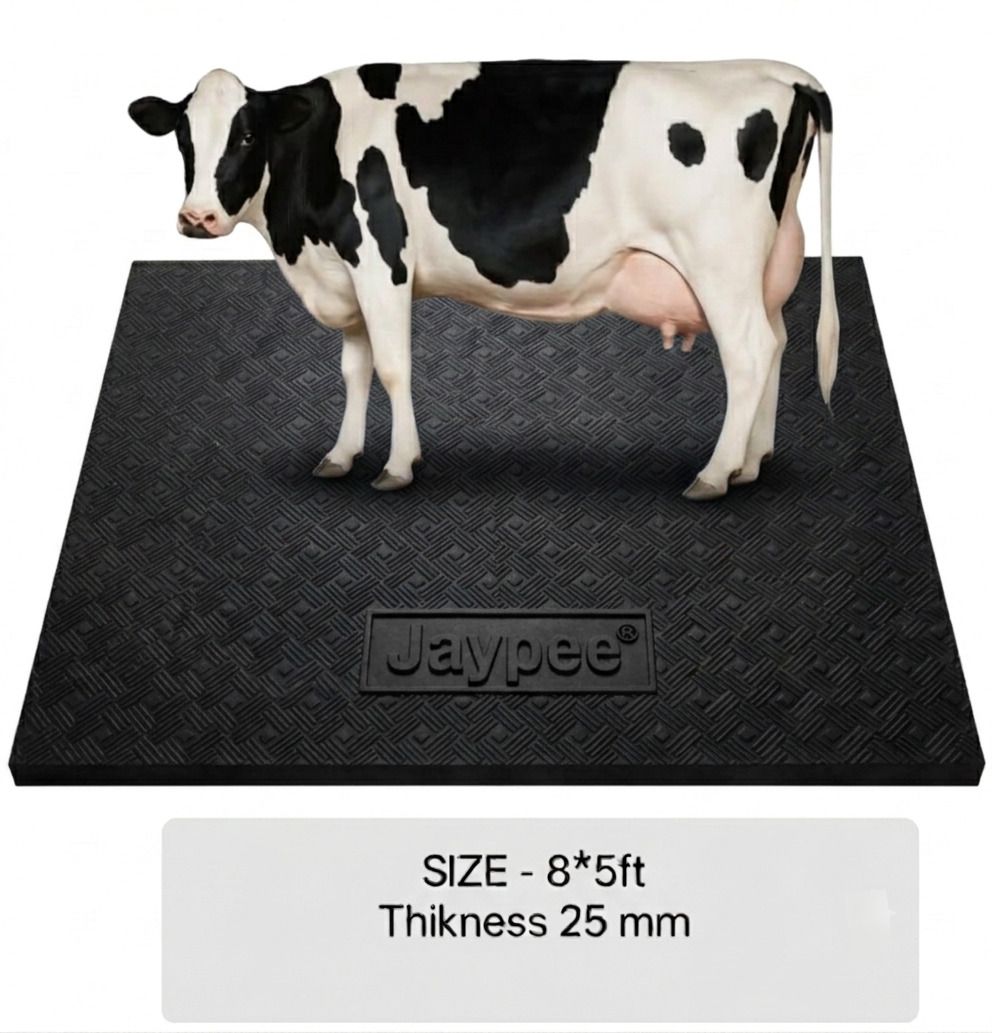 jaypee Cow mat 8*5ft 25mm waterproof, all animal dairy farm,livestock,Gym,Sport mat Cow, Hamster Pet Mat-picture-18