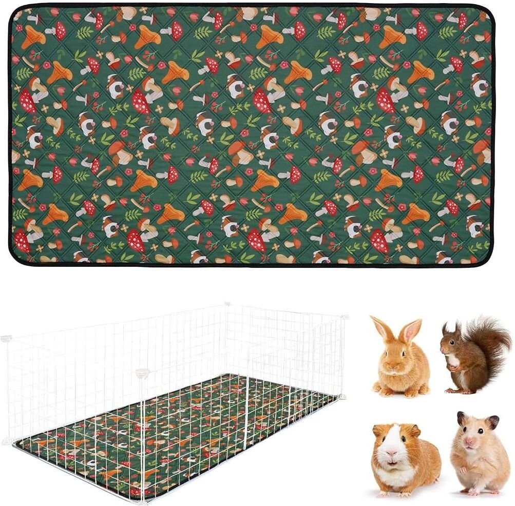 gustave Small Pet Cage Liner Mat Washable Guinea Pig Pet Mat-picture-12