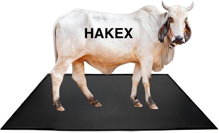 hakex COW Mat Waterproof_Rubber Mat 8*5 Feet BPA Free For Horse, | Cow, Dog, Hamster, Guinea Pig, Miniature Pig Pet Mat-picture-29