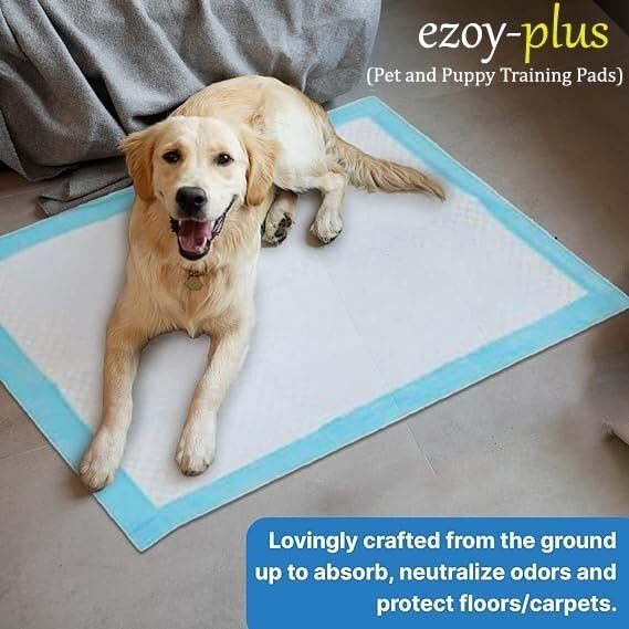 ezoy plus Soft Pups Pee pad & Pets Dog Training Pads/ Potty Pads Large size (60*90cm) Dog, Cat, Rabbit Pet Mat-picture-15
