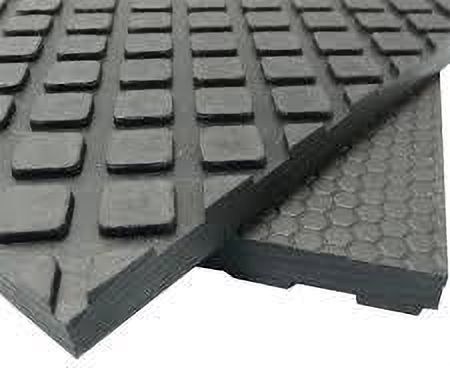 mgntt Waterproof Black Cowmat With Raised Edges Long Lasting Cow, Dog, Hamster, Guinea Pig, Miniature Pig Pet Mat-picture-46