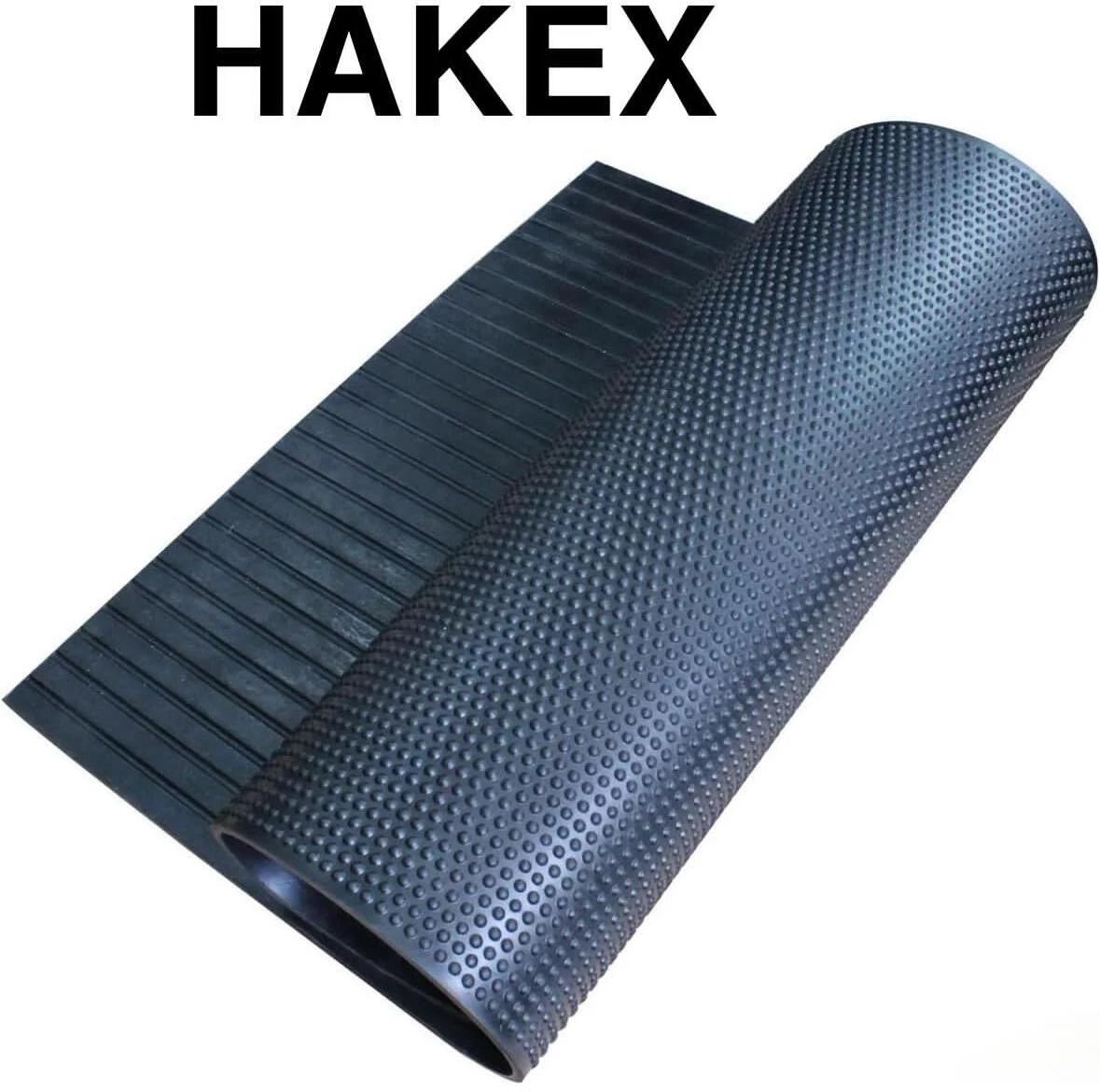 hakex COW MAT-Waterproof Rubber-Black17 (Mat 8*5 Feet) BPA Free For Horse- | Cow, Dog, Hamster, Guinea Pig, Miniature Pig Pet Mat-picture-30