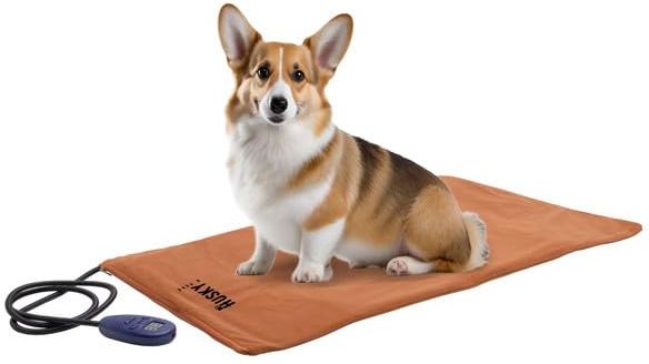 husky & purr Pet Heating Mat for Small Animals, Waterproof Dog Mat for Cat, Dog, Rabbit Pet Mat-picture-41